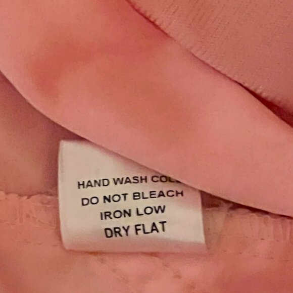 Haute Monde Lightweight Jacket Pink Fill Zip Lace Detail Size S - Picture 12 of 13